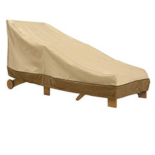 flou Sunleunger - Copertura per sedia da giardino, impermeabile, per tutte le stagioni, 198 - 90 - 84 cm