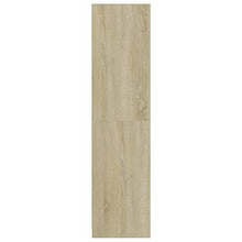 Tidyard Armadio Rovere Sonoma 100x50x200 cm in Truciolato con 3 cassetti