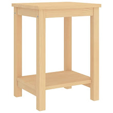 vidaXL Comodini 2pz Legno Chiaro 35x30x47 cm Pino Massello