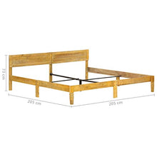 SKM Giroletto in Legno Massello di Mango 200 cm (27.48kg)