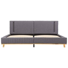 SKM Giroletto con LED Grigio Chiaro in Tessuto 160x200 cm (27.45kg)