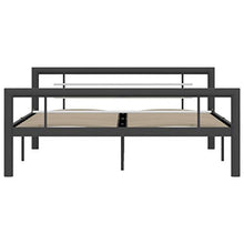 SKM Giroletto Grigio e Bianco in Metallo 160x200 cm