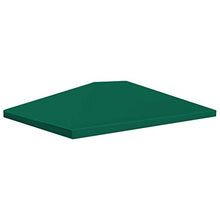 Festnight- Telo di Ricambio per Gazebo, Copertura Superiore per Gazebo 310 g/m² 4x3 m Verde
