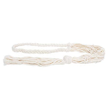 Portabottiglie per vino Borsa per appendere bottiglie in corda di cotone lavorata a mano stile bohemien(Beige)