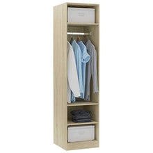 FAMIROSA Armadio Rovere Sonoma 50x50x200 cm in Truciolato
