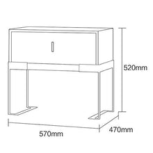 LSX-Comodino Comodino, Comodino Camera da Letto Semplice Stile Nordico, armadietto Moderno, Adatto per: Soggiorno/Camera da Letto/Studio, 3 Colori Disponibili OYO (Color : White)