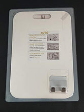XoYo-Grande specchio da doccia anti-appannamento, include 1 gancio adesivo, specchio da trucco da viaggio, specchio da doccia senza cornice, specchio da appendere alla parete, 11’’x7.48’’