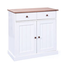 13Casa Westerland 3.2 Buffet, Pino, Bianco, 90 x 45 x 86 cm