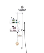 Umbra Flipside Portaoggetti da Bagno, Resina, Bianco, 76.2 x 20.32 x 11.43 cm