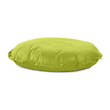 Avalon Pouf Cuscino Impermeabile Rotondo Macarons tessuto tecnico Samba per esterno Verde mela sfoderabile misure 135*135cm