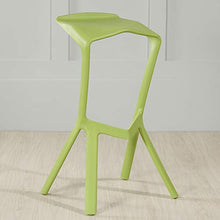 ZRN Sgabello da Bar * 1 Set, Sgabello da Cucina Sono Disponibili Molti Colori di plastica Sgabello Senza Schienale con Seduta in plastica