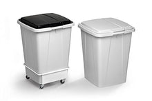 Durable 1801668010 - Carrello Durabin Trolley, 90 Litri, 1 Pezzo, Bianco