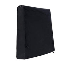 SIRUITON Copertura per Tavolo da Ping Pong Esterno Giardino Protettiva Impermeabile Cover Resistente Vento Sbiadire Strappando Nero