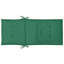 vidaXL 4X Cuscini per Sedie da Giardino Verdi 120x50x3 cm Coprisedia Copertura