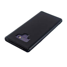 CrazyLemon Custodia per Samsung Galaxy Note 9, Custodia protettiva antiurto per telefono sottile in silicone TPU tinta unita con design in gelatina - Nero