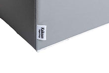 Sedile cubo Grigio chiaro Dimensioni: 35 cm x 35 cm x 42 cm