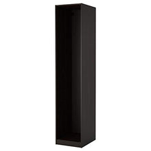 PAX telaio armadio 50x58x236 nero-marrone