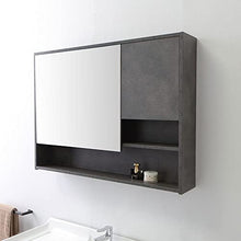 Kiamami Valentina MOBILE BAGNO A TERRA 101CM CON LAVABO STILE INDUSTRIAL SPECCHIO | VIENNA