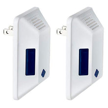 Yardwe 2Pcs Repellente per Zanzare Elettronico Indoor Mosquito Fly Killer Zapper Catcher per Ufficio Camera da Letto Cucina 110V
