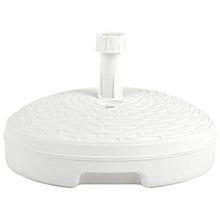 vidaXL Base Ombrellone Riempibile Sabbia/Acqua 20 L Marrone Plastica