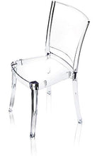 Lucienne Sedia Trasparente POLICARBONATO Neutro - Set 4 Pezzi - 10L2000