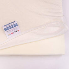 Topper Correttore 120x190cm in Memory Foam Alto 6 cm per Materasso una piazza e mezza con Rivestimento Silvercare sfoderabile, antibatterico, Ipoallergenico, Lavabile