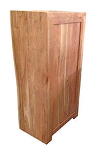 SIT-Möbel - Comò Albero in Legno di Acacia con Bordi ad Albero, 60 x 40 x 120 cm