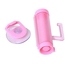 Ruiqas - Spremiagrumi per dentifricio, da appendere, dispenser per dentifricio e dentifricio, con supporto a ventosa