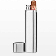 SMEJS Singolo Cigar Humidor - Viaggi Portatile Fumare Idratante Cigar Box Cigar con Fiaschetta