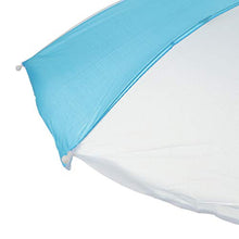 Sedia azzurra con ombrellino parasole per bambini Azzurra