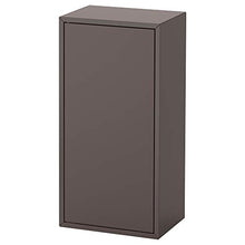 Armadio EKET con anta e 2 ripiani 35x25x70 cm grigio scuro