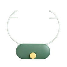 Mingtongli Lavabo Parete Bathroom Lavandino Rack Impermeabile Pieghevole Libero di punzonatura Lavabo, Verde