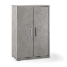 Mobile Armadio 2 ante H110 L71 P41 Cm finitura Cemento Dd270k