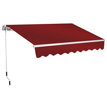 Sangiorgio Tenda da Sole AVVOLGIBILE 4X3 Rosso Ferrara