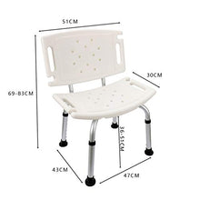 TLMYDD Sgabello Antiscivolo for Il Bagno della Donna Incinta Sgabello da Bagno