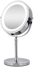 Specchio Specchi di Trucco 3X ingrandimento con specchi Cosmetici Luminosi a LED Shape Rotondo Desktop Vanity Doppio Lato Specchi retroilluminati