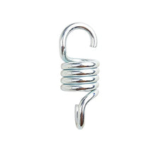 Ganci a sospensione resistenti per dondolo da appendere, per sedia a molla, portico, patio, in acciaio