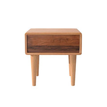 Xiuhua Comodino - camera da letto moderna semplice in legno massello con armadio di stoccaggio a cassetti multi-funzione di economia di stoccaggio e mobili di protezione ambientale, dimensioni: 49,8x4