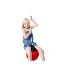 HYISHION Swing Boa Tether Sfera, Corda Catena PVC Blu Disturbo Classic Portable Bambini Trapeze ADHD autismo Sensory Evo 3 Albero Outdoor Patio Gioco Divertimento SKYJIE