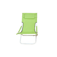 XinQing-Divano Pigro Sedia Pieghevole reclinabile della Poltrona del Balcone della Sedia della Rottura del Pranzo della Sedia pigra (Color : Green)
