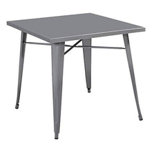 Pratiko Life A0058749-0 Tavolo Matrix, Grigio, 80 x 80 cm