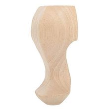 SALUTUYA Accessori per Ufficio con Gambe per divani in Legno massello di Gomma(15 * 6cm)