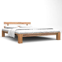 FAMIROSA Giroletto in Legno Massello di Rovere 160x200 cm