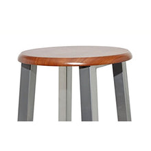 Anself 2 Pezzi Sgabelli da Bar e Cucina Stile Vintage in Acciaio, 30 x 30 x 70 cm