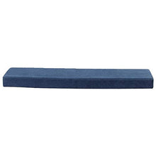 EREAL Le Cinghie Antiscivolo Rimuovono I Cuscini in Spugna da Banco,Cuscini Lunghi Rettangolari-Blu 30 * 200 * 5cm