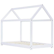 FAMIROSA Giroletto per Bambini Bianco in Massello di Pino 70x140 cm-3349