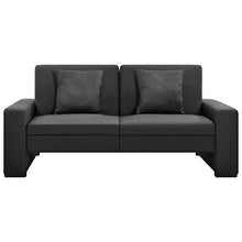 Irfora Divano Letto e 2 Cuscini, Divano 2 Posti Economico, Divano Letto Economico, in Similpelle