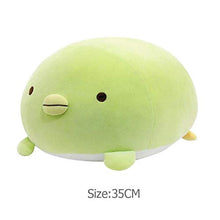 XKMY Angolo Bio Cartoon Cuscino Bambola Cotone Bambini Ragazza Regalo Di Compleanno Peluche Giocattolo Adorkable Bella Forma Verde Pinguino Design cuscino