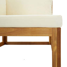 Tidyard Divani Modulari Angolari 2 pz con Cuscino Bianco Crema