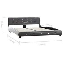 SKM Giroletto Grigio in Similpelle 160x200 cm (32.6kg)